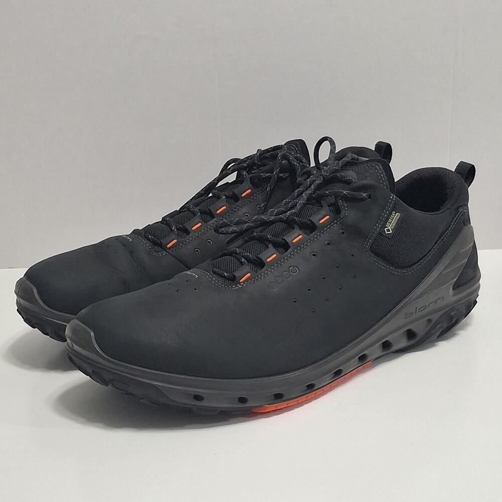ECCO Biom Venture Hiking Shoes Mens 13 Black GoreTex Gorpcore Outdoor Activewear